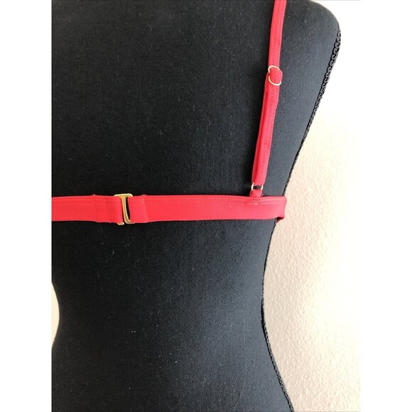 Dixxon Bikini Top and Bottom RED Size Large NWT - Picture 6 of 11